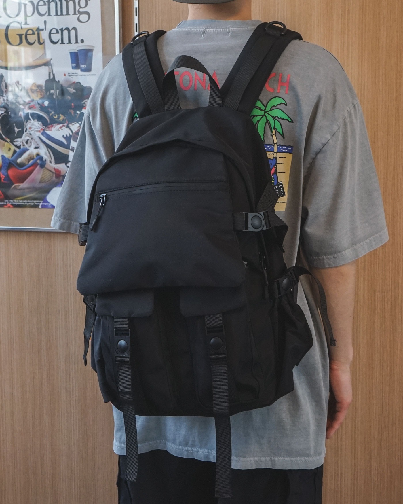 DOME BUTTON BACK PACK S230